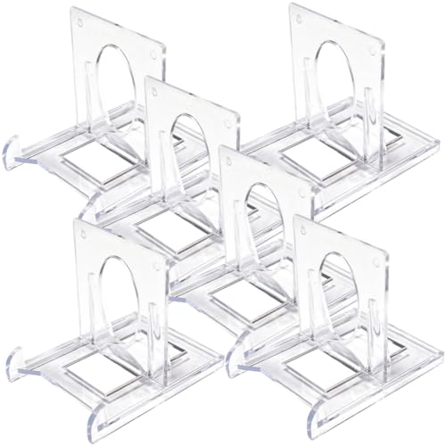OSALADI 6 Stück Teiliges Verstellbares Kunststoff ständer Karten und Teller Transparente Display halterung Platzsparend Robust und Vielseitig für Tisch Büro Party und Ausstellungen OSALADI 6 Stück Teiliges Verstellbares Kunststoff ständer Karten und Teller Transparente Display halterung Platzsparend Robust und Vielseitig für Tisch Büro Party und Ausstellungen von OSALADI