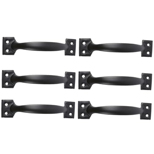 OSALADI 6 Stück Teiliges Vintage Möbelgriffe aus Robustem Eisen Bogenform Türgriffe für Schrank Kommode Kleiderschrank Langlebig und Dekorativ Ersatz für Möbelzubehör OSALADI 6 Stück Teiliges Vintage Möbelgriffe aus Robustem Eisen Bogenform Türgriffe für Schrank Kommode Kleiderschrank Langlebig und Dekorativ Ersatz für Möbelzubehör von OSALADI