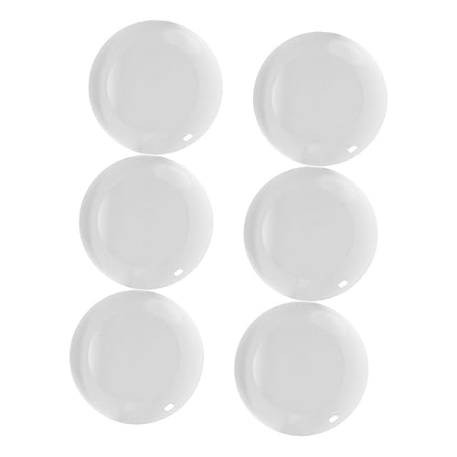 OSALADI 6 Stück Wiederverwendbare Silikon Türstopper Wand Schutzpuffer Transparente Türschutzpolster für Möbel und Wände Installieren ohne Bohren Schützt vor Schäden durch Türknäufe von OSALADI