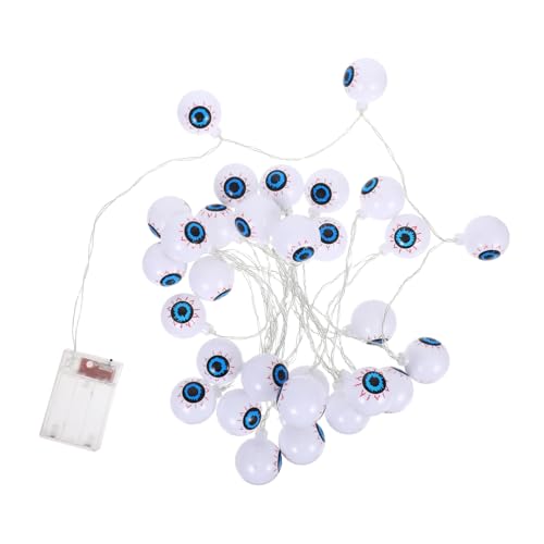 OSALADI 6.5m Led-halloween-augapfellichter Lange Lichterkette Mit Augäpfeln Für Gruselige Partydeko Für Außenbereich Und Veranden OSALADI 6.5m Led-halloween-augapfellichter Lange Lichterkette Mit Augäpfeln Für Gruselige Partydeko Für Außenbereich Und Veranden von OSALADI