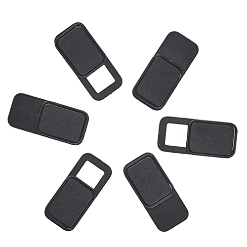 OSALADI Sichtschutz-Abdeckung Schieber 6 Stück Metall Webcam-Kamera-abdeckungen für Laptop Smartphone Tablet Schwarz OSALADI Sichtschutz-Abdeckung Schieber 6 Stück Metall Webcam-Kamera-abdeckungen für Laptop Smartphone Tablet Schwarz von OSALADI