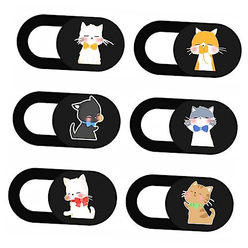 OSALADI 6stücke Kamera Abdeckung Für Webcam Mit Sichtschutz Aufkleber Kompatibel Für Laptop Tablet Computer Handy OSALADI 6stücke Kamera Abdeckung Für Webcam Mit Sichtschutz Aufkleber Kompatibel Für Laptop Tablet Computer Handy von OSALADI