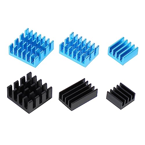 OSALADI Anodisierte Kühlkörper 6st Kühlkörper Tpm-chip Kühler Ic-Board-heizkörper Kühlrippe Aus Aluminium Heizstrahler Heizkörper Aus Metall Leiterplatte 4b Heizung Kupfer Wärmeableitung OSALADI Anodisierte Kühlkörper 6st Kühlkörper Tpm-chip Kühler Ic-Board-heizkörper Kühlrippe Aus Aluminium Heizstrahler Heizkörper Aus Metall Leiterplatte 4b Heizung Kupfer Wärmeableitung von OSALADI