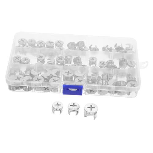 OSALADI 75 Stück Möbelverbinder Kontermutter Für Den Schrank Steckverbindungen Nockenbeschläge Für Möbel Möbelmutterverbinder Möbelteile Möbelbefestigungsverbinder Silber Zinklegierung OSALADI 75 Stück Möbelverbinder Kontermutter Für Den Schrank Steckverbindungen Nockenbeschläge Für Möbel Möbelmutterverbinder Möbelteile Möbelbefestigungsverbinder Silber Zinklegierung von OSALADI