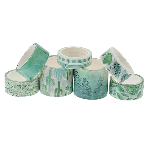 OSALADI 8 Rollen Vintage Diy Papierband Dekoratives Washi Tape für Scrapbooking Tagebuch und Handwerk Bastelmaterial Bunten Designs für Unisex Nutzung OSALADI 8 Rollen Vintage Diy Papierband Dekoratives Washi Tape für Scrapbooking Tagebuch und Handwerk Bastelmaterial Bunten Designs für Unisex Nutzung von OSALADI