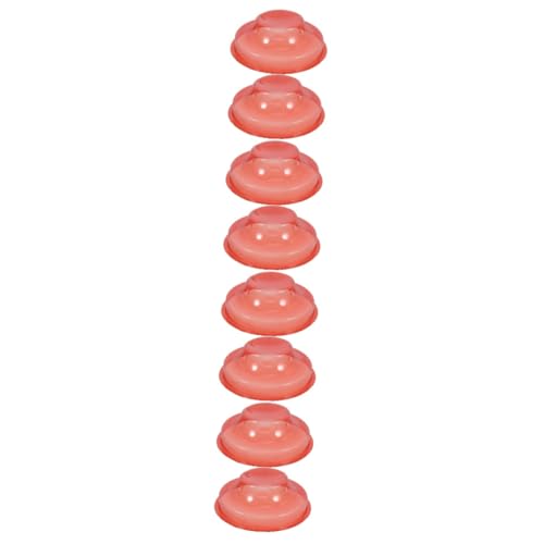 OSALADI 8 STK Staubschutzhaube Schutzabdeckung Abdeckung Sprinklerschutz Brandmelderabdeckung Abdeckplatte für Rauchmelderloch Rauchmelderabdeckungen für den BAU von OSALADI