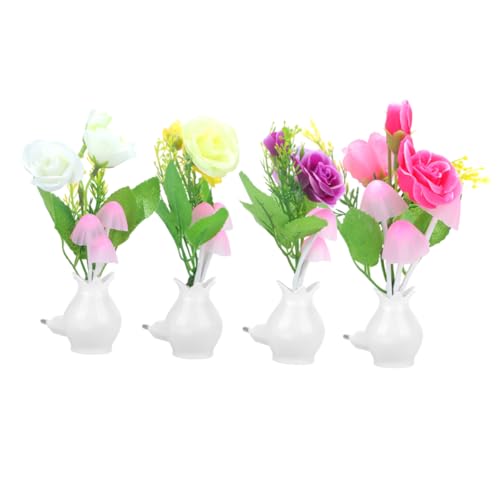 OSALADI 8stücke Lichtsteuerung Intelligente Induktionslichter Bunte Nachtlichter Im Pilz Und Rosen-design Für Stimmungsvolle Beleuchtung Im Innenbereich Acv OSALADI 8stücke Lichtsteuerung Intelligente Induktionslichter Bunte Nachtlichter Im Pilz Und Rosen-design Für Stimmungsvolle Beleuchtung Im Innenbereich Acv von OSALADI