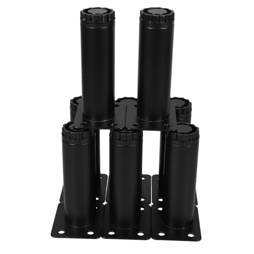 OSALADI 8 Stück Runde Metallfüße für Schränke Tische und Sofas Robuste Höhenverstellbare Unterstützung für Langlebige Nutzung OSALADI 8 Stück Runde Metallfüße für Schränke Tische und Sofas Robuste Höhenverstellbare Unterstützung für Langlebige Nutzung von OSALADI