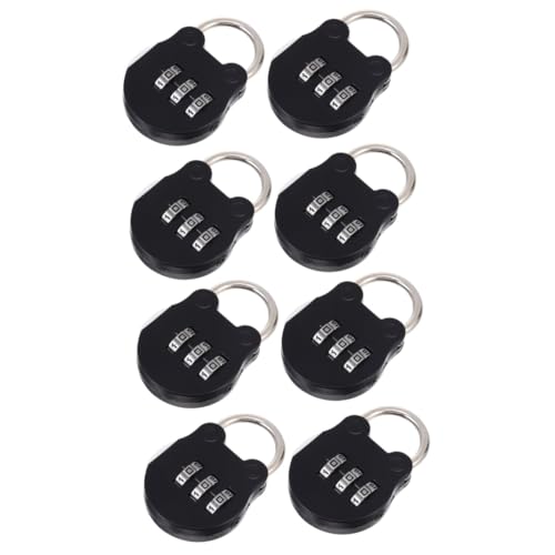 OSALADI 2sets Starke Sicher Kombination Vorhängeschloss Für Gepäck Lock Toolbox Lock 4 Stücke * 2 von OSALADI