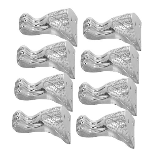 OSALADI 8stücke Füße Für Schränke Aus Holz Vintage-möbelbeine Eckenschutz Beschläge Für Schmuckkästchenbeine Tischbeine Für Schränke Dekorative Eckverstrebung Schutzbeine Für von OSALADI