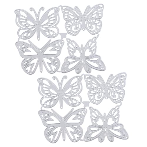 OSALADI 8stücke Metallstanzformen Aus Karbonstahl Für Papierarbeiten Und Kartenherstellung Schmetterlingsform Zum Selbermachen Für Scrapbooks Und Grußkarten DIY-Schablone Zum Schneiden Und OSALADI 8stücke Metallstanzformen Aus Karbonstahl Für Papierarbeiten Und Kartenherstellung Schmetterlingsform Zum Selbermachen Für Scrapbooks Und Grußkarten DIY-Schablone Zum Schneiden Und von OSALADI