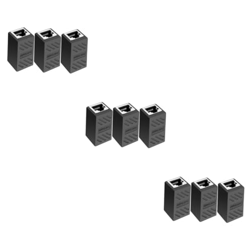 OSALADI 9stücke Ethernet Verbinder Cat Adapter Hochgeschwindigkeitsnetzwerkstecker Für Cate Und Kabel Installieren Kompatibel Mit Heim Und Büroanwendungen von OSALADI