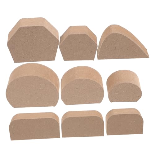 OSALADI 9 Stück Teiliges Bechergriff Formen aus Langlebigem Dichteholz Praktische DIY Tassen Griff Werkzeuge Verschiedene Stilvolle Formen für Handwerk und Geschenkideen von OSALADI