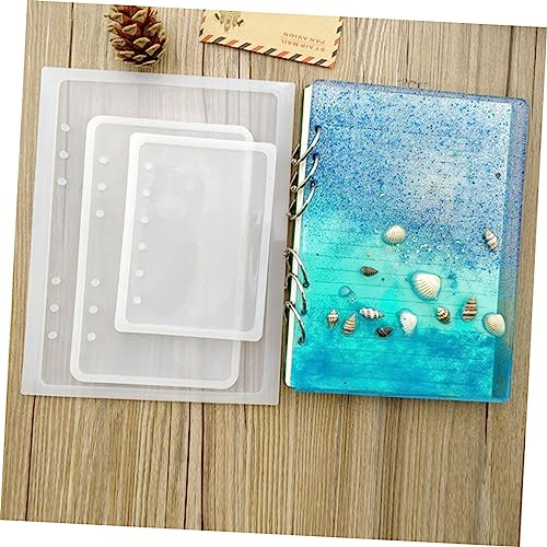 OSALADI 9 Stück Teiliges Notebook Silikonform Transparent Flexible DIY Resin Buch Form für Epoxidharz Gießen Langlebig Wiederverwendbar Geeignet für Kreative Notizbücher und Lesezeichen OSALADI 9 Stück Teiliges Notebook Silikonform Transparent Flexible DIY Resin Buch Form für Epoxidharz Gießen Langlebig Wiederverwendbar Geeignet für Kreative Notizbücher und Lesezeichen von OSALADI
