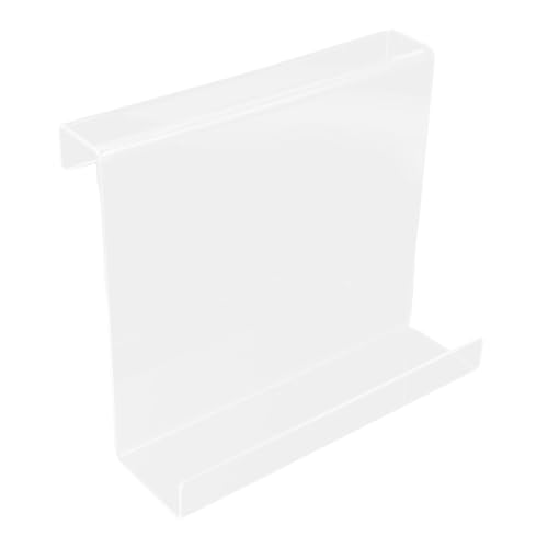 OSALADI Acryl Buchhalter für Laufband Leichter Leseständer mit Flacher Ablage Multifunktional für Bücher und Tablets Modernes Design Kompatibel mit Standard laufbändern und Heimtrainern von OSALADI