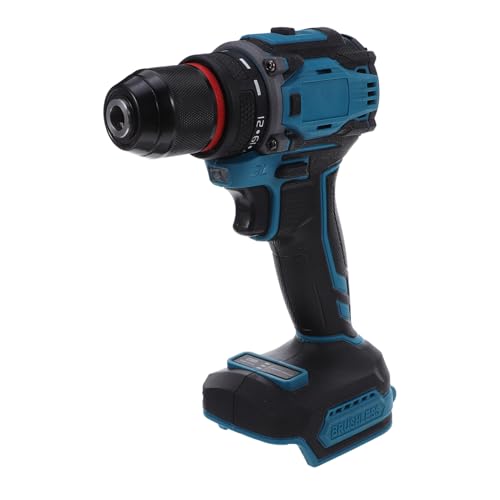 OSALADI Akku-bohrmaschine Kabelloser Leistungsstarker Elektroschrauber mit Ergonomischem Griff Handbohrer für Heimwerker Präzises Bohren und Reparaturen in Metall von OSALADI