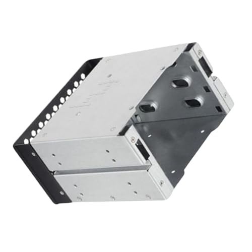 OSALADI Aluminiumlegierung Fach Festplattenhalterung SAS Festplattenkäfig Kompatibel Optisches Gehäuse Erweiterungsrack für PC Gehäuse von OSALADI
