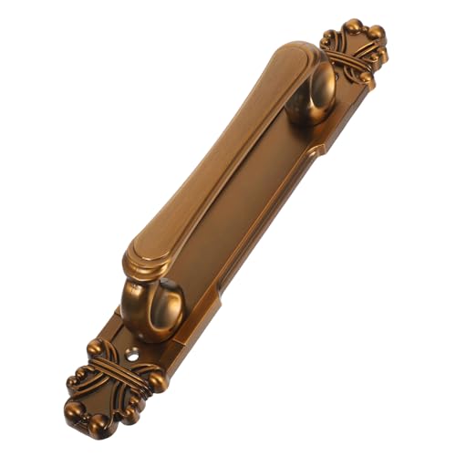 OSALADI Antiker Türgriff Vintage Schiebetürgriff aus Robustem Material für Scheunen- Kleiderschrank Schranktüren Kompatibel Langlebig und Einfach zu Montieren Rustikales Design OSALADI Antiker Türgriff Vintage Schiebetürgriff aus Robustem Material für Scheunen- Kleiderschrank Schranktüren Kompatibel Langlebig und Einfach zu Montieren Rustikales Design von OSALADI