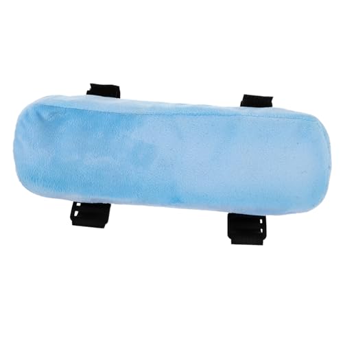 OSALADI Armlehnenpolster für Bürostühle Ergonomisches Armkissen aus Memory Schaum Komfortable Stuhlarmlehne für Rollstühle und Bürostühle Blau von OSALADI