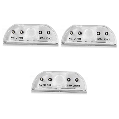 OSALADI 3 Stücke Front Tür Induktion Nacht Lampe Türschloss Induktion Lampe Tür Sensor Licht Einfach Installieren Nacht Standby von OSALADI