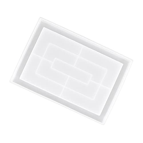 OSALADI Basisform für Blumentöpfe Schalenform Tablett untersetzer silikonform selber machen handgefertigte Form Epoxid-Kunstform Blumenhalterform DIY zubehör Epoxidform Kieselgel von OSALADI