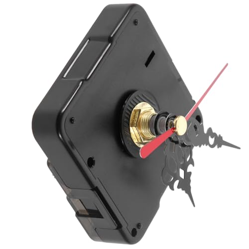OSALADI Batteriebetriebenes Uhrwerk Ersatzteil DIY Wanduhr Geräuscharmes Quarz uhrwerk mit Einfachem Design Passend für Uhren Inklusive Zeiger für Bastel Reparaturarbeiten von OSALADI