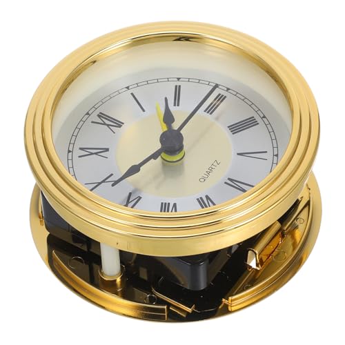 OSALADI Batterieuhr, Batteriebetriebener Uhr-ersatz-uhrenkopf-Einsatz Mit Uhrwerk, Runder Uhrkopf, Runder Uhr-Einsatz, Retro-uhrenkopf-Einsatz, Vintage-uhrenkopf OSALADI Batterieuhr, Batteriebetriebener Uhr-ersatz-uhrenkopf-Einsatz Mit Uhrwerk, Runder Uhrkopf, Runder Uhr-Einsatz, Retro-uhrenkopf-Einsatz, Vintage-uhrenkopf von OSALADI