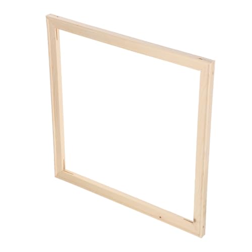 OSALADI Bilderrahmen Aus Naturholz Für Ölgemälde Und Poster Abnehmbarer Leinwandrahmen Mit Glatten Kanten Für DIY-kunstprojekte Und Heimdekor von OSALADI