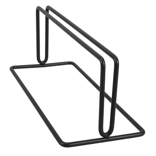 OSALADI Bildschirmleitungsclip klein Sichtschutz-Clip Klammer Sichtschutztrennwandhalterung Partition Desktop-Bildschirmclip Tischplattenclip Montagehalterung Eisen Black von OSALADI