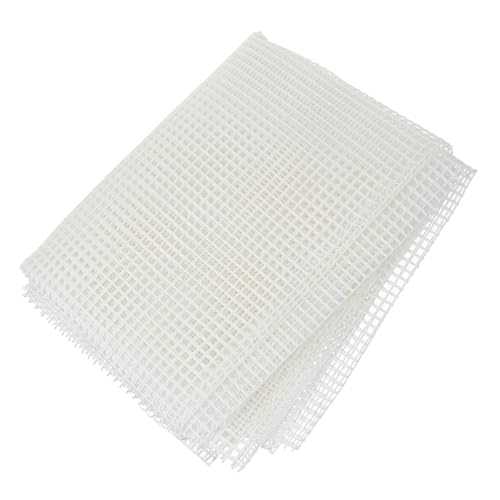 OSALADI Blank Latch Hook Canvas Mesh Hochwertiges DIY Kunststoffgewebe für Teppich Knüpfen Leicht Zuschneidbar Vielseitig für Teppich Basteln und Kreative Dekoration mit Perlen Bändern von OSALADI
