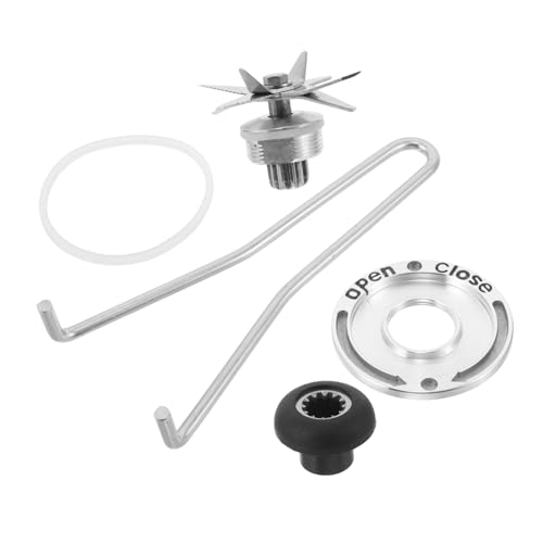 OSALADI Blender Messer Flügelig für Sojamilchbereiter Robustes Ersatzmesser mit Schraubenschlüssel Präzise Zerkleinerung Kompatibel mit Eiscrusher und Foodprozessor von OSALADI