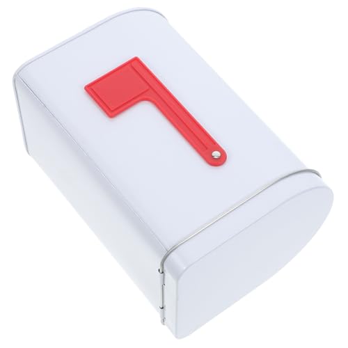 OSALADI Briefkasten Aus Weißblech Geschenkbox Mit Erhabenen Signalflaggen Als Dekoration Aufbewahrungsbox Oder Geschenkbox Für Heimwerkerprojekte Und Aktivitäten Weiß OSALADI Briefkasten Aus Weißblech Geschenkbox Mit Erhabenen Signalflaggen Als Dekoration Aufbewahrungsbox Oder Geschenkbox Für Heimwerkerprojekte Und Aktivitäten Weiß von OSALADI
