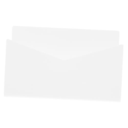 OSALADI Briefständer Für Post Acryl Schreibtisch-Organizer Brief-Organizer Umschlaghalter Briefablage Aktenhalter Wiederverwendbar Langlebig Leicht Zu Reinigen von OSALADI