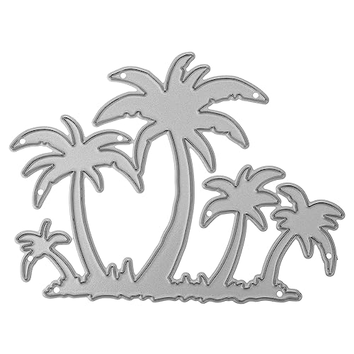 OSALADI Coconut Tree Cutting Die Carbon Steel Stanzschablone DIY Handwerkzeug Für Scrapbooking Kartenherstellung von OSALADI