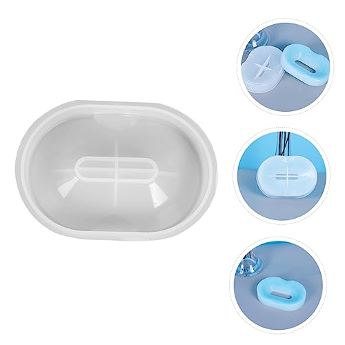 OSALADI DIY Crystal Epoxidharz Seifenbox Silikonform Flexible Langlebige Aufbewahrungsbox Form für Selbstgemachte Seifen Transparente Wiederverwendbare Gießform aus Hochwertigem Silikon OSALADI DIY Crystal Epoxidharz Seifenbox Silikonform Flexible Langlebige Aufbewahrungsbox Form für Selbstgemachte Seifen Transparente Wiederverwendbare Gießform aus Hochwertigem Silikon von OSALADI