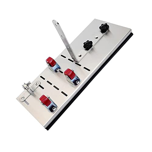 OSALADI DIY Glasflaschenschneider Einstellbarer Flaschenschneider für Weinflaschenlampe Roter Rad Robustes Langlebiges Design für Kreative Projekte und Recycling von Glasflaschen von OSALADI