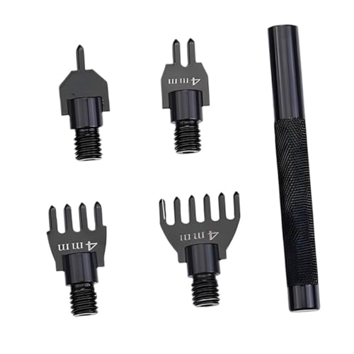 OSALADI DIY Leder Stanzer Set mit Abnehmbarem Rundloch Werkzeug Präzises Positionierhilfe Punching Tool für Lederhandwerk für Basteln und Reparaturen Tragbar und Einfach zu Verwenden OSALADI DIY Leder Stanzer Set mit Abnehmbarem Rundloch Werkzeug Präzises Positionierhilfe Punching Tool für Lederhandwerk für Basteln und Reparaturen Tragbar und Einfach zu Verwenden von OSALADI