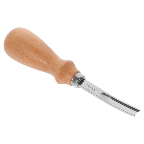 OSALADI DIY Lederwerkzeug Set und Beveler Werkzeug mit Holzgriff für Präzise Lederverarbeitung für und Anfänger Schaufel und Schneidewerkzeug OSALADI DIY Lederwerkzeug Set und Beveler Werkzeug mit Holzgriff für Präzise Lederverarbeitung für und Anfänger Schaufel und Schneidewerkzeug von OSALADI