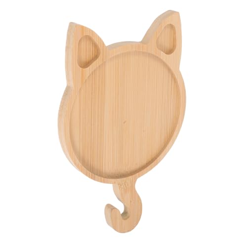 OSALADI DIY Mosaik Bastelset Katzenförmige Bambus Untersetzer Blanko Tablett Vielseitig als Getränke Pflanzenuntersetzer Für Individuelle Kunstwerke und Wohnkultur von OSALADI