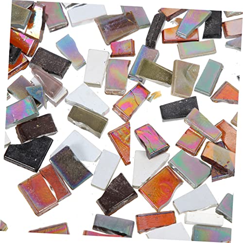 OSALADI DIY Mosaiksteine Irreguläre Bunte Glasfliesen Bastelmaterial Handgefertigte Delicate Tiles für Kreative Projekte und Heimdekoration OSALADI DIY Mosaiksteine Irreguläre Bunte Glasfliesen Bastelmaterial Handgefertigte Delicate Tiles für Kreative Projekte und Heimdekoration von OSALADI