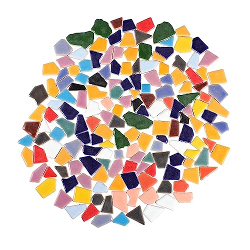 OSALADI DIY Mosaiksteine Unregelmäßige Keramikfliesen Langlebig Vielseitig für Basteln Vasen Bilderrahmen Heimdekoration OSALADI DIY Mosaiksteine Unregelmäßige Keramikfliesen Langlebig Vielseitig für Basteln Vasen Bilderrahmen Heimdekoration von OSALADI