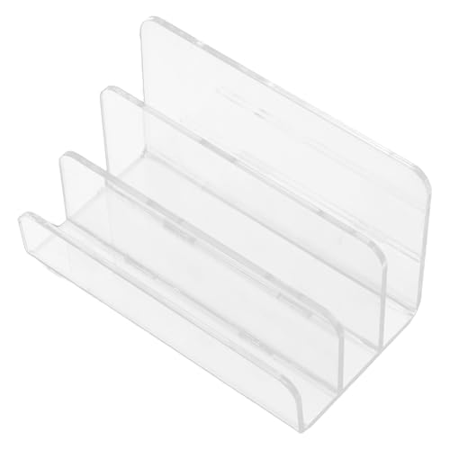 OSALADI Dateiorganisator Bücherregale Posthalter-Arbeitsplatte Mail-Organizer-Arbeitsplatte Mail-Organizer-Desktop Durchsichtiger Aktenhalter für die Wand Acryl Transparent OSALADI Dateiorganisator Bücherregale Posthalter-Arbeitsplatte Mail-Organizer-Arbeitsplatte Mail-Organizer-Desktop Durchsichtiger Aktenhalter für die Wand Acryl Transparent von OSALADI