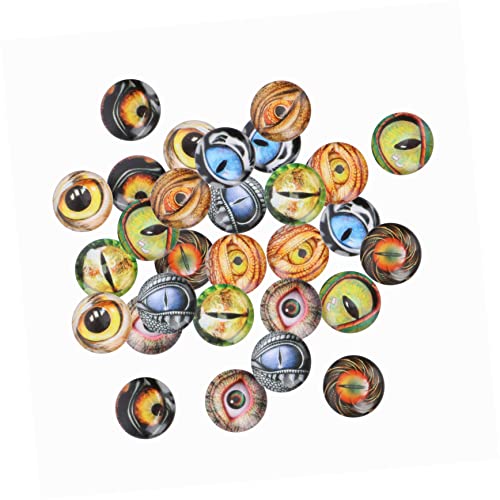 OSALADI Dekorative Tierauge-Glas-Patches 100 Stück Schmuck Basteln Verzierungen OSALADI Dekorative Tierauge-Glas-Patches 100 Stück Schmuck Basteln Verzierungen von OSALADI