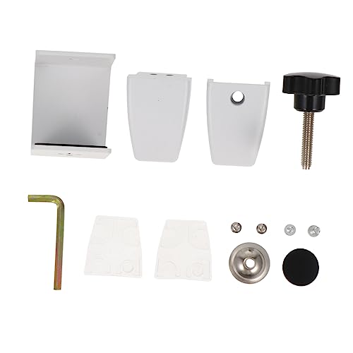 OSALADI Desktop -lünette Fixierung Clip Trennwandklammern Für Den Schreibtisch Desktop-bildschirmpartition Tischtrennklemme Partitionsstützclip Silver Aluminiumlegierung von OSALADI