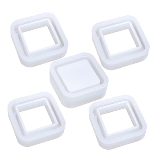 OSALADI Diy Silikon Gießform für Stapelbare Aufbewahrungsboxen Epoxidharz Formen Einfache Handhabung Leicht zu Reinigen für Kreative Diy Projekte und Schmuckherstellung von OSALADI