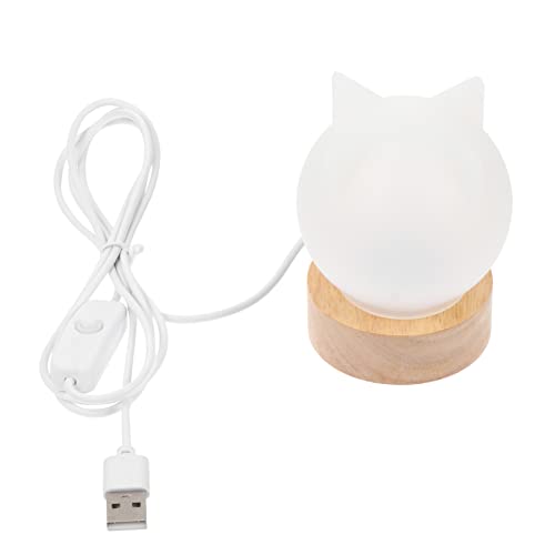 OSALADI Diy Silikon Nachtlicht Ball Lampenform mit Basis Kristallhandwerk für Stimmungsvolle Beleuchtung und Gestaltung OSALADI Diy Silikon Nachtlicht Ball Lampenform mit Basis Kristallhandwerk für Stimmungsvolle Beleuchtung und Gestaltung von OSALADI