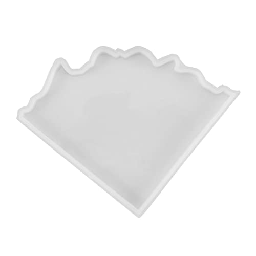 OSALADI Diy Silikon Untersetzer Gießform Flexibles Langlebiges Epoxidharz Material für Kreative Bastelprojekte Unregelmäßiges Design Perfektes Werkzeug für Cup Mats von OSALADI