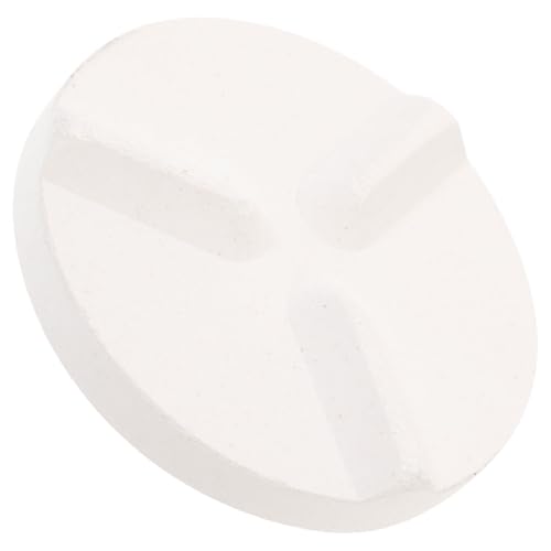 OSALADI Dreieckiger Aluminiumoxidkuchen Unterlage Ofen feuerfest Unterstützung Werkzeug Keramikmatte Töpferzubehör Support-Tool Töpferton-Brennmatte Keramik- und Töpferbedarf Weiß von OSALADI