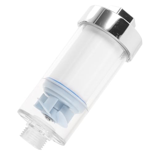 OSALADI Duschkopf Wasserfilter Hartes Wasser Filter Dusche Kalkfilter Wassersparend Kompatibel mit Handbrausen Bpa Frei PC Filterpatrone für Sauberes Wasser Zuhause von OSALADI