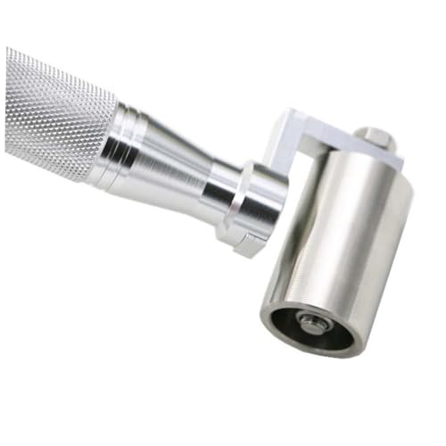 OSALADI Edelstahl Tapezierwalze mit Lager Metall Nahtroller für Innenwand Flexible rutschfeste Druckrolle zur Wandtapetenverlegung Geeignet für Verschiedene Tapetenarten OSALADI Edelstahl Tapezierwalze mit Lager Metall Nahtroller für Innenwand Flexible rutschfeste Druckrolle zur Wandtapetenverlegung Geeignet für Verschiedene Tapetenarten von OSALADI